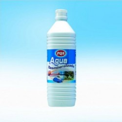 AGUA DESMINERALIZADA 1 Litro.