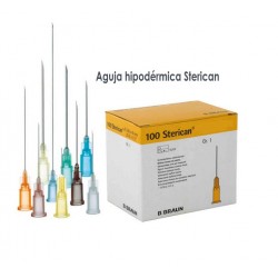 AGUJA 30G x ½" Ø 0,30 x 12 mm. STERICAN 100u.