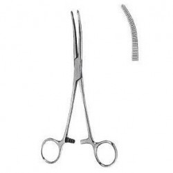 PINZA HEMOSTÁTICA KOCHER S/D 14 cm. Curva