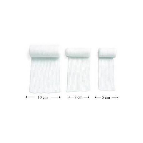 VENDA GASA MALLA ORILLADA TEXPOL 5m X 5cm 10 uds