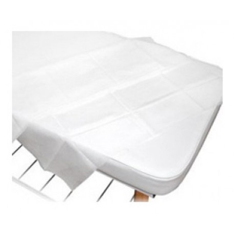SABANA NO AJUSTABLE BLANCA 210X80 cm. bolsa 10 u.