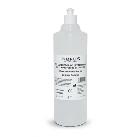 1000ml. GEL CONDUCTOR DE ULTRASONIDOS KEFUS
