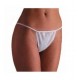 TANGA MUJER BLANCO INDIVIDUAL 100 unidades