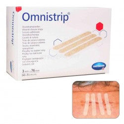 SUTURA CUTANEA OMNISTRIP 6X76 50 sobres X 3u.