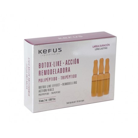 AMPOLLAS FACIALES REMODELADORA BOTOX KEFUS 10 u.