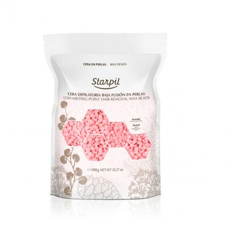 1kg. CERA EN PERLAS STARPIL ROSA 4AB Doypack