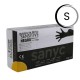 T/S NEGRO GUANTES NITRILO SIN POLVO SENSITIVE 100u