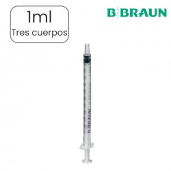 JERINGA 1 ML. OMNIFIX B.BRAUN 100IU CAJA 100 UD.