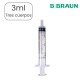 JERINGA 3 ML. 3C. OMNIFIX B.BRAUN CAJA 100 UD.
