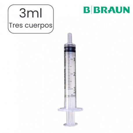 JERINGA 3 ML. 3C. OMNIFIX B.BRAUN CAJA 100 UD.