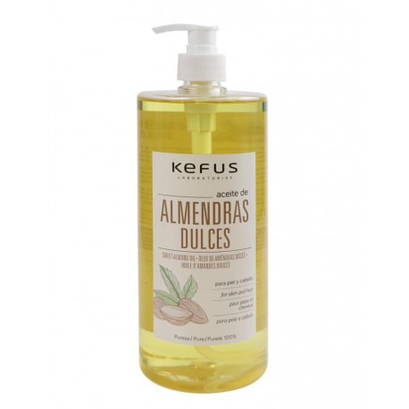 ACEITE DE ALMEDRAS DULCES PURO KEFUS 1L