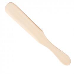 ESPATULA CERA GRANDE con mango 25 cm.