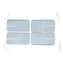 ELECTRODO ADHESIVOS CON GEL 5X10cm 4 unidades.