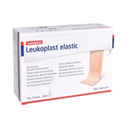 TIRITAS PLÁSTICO LEUKOPLAST ELASTIC 19X75 mm 100u.