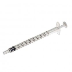 JERINGA 1 ML. 3C. PLASTIPAK CAJA 120 UD.