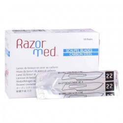 HOJAS RAZORMED BISTURÍ Nº12 CAJA 100u